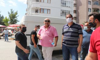 Bolu’ya yabancılar için 20 ton su getiren iş adamına vatandaştan tepki