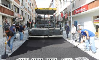 Börekçiler Sokak yeni görünümüne kavuşuyor