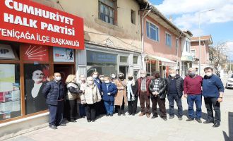 CHP'li kadınlar ilçelerde de örgütlenmeye hız veriyor...
