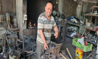 Çivi kesen bıçaklar Bolu’da büyük rağbet görüyor