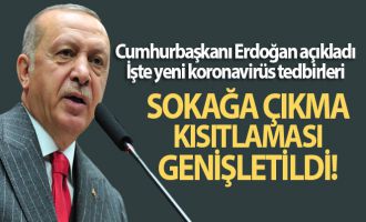 Cumhurbaşkanı Erdoğan yeni tedbirleri açıkladı