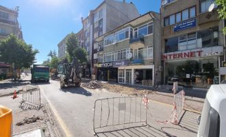 Cumhuriyet Caddesi yenileniyor