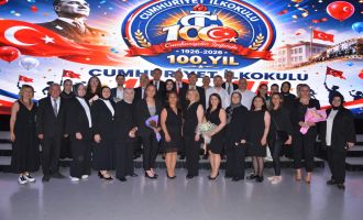 Cumhuriyet İlkokulu  kuruluşunun 100. Yılını muhteşem  bir etkinlikle kutladı 
