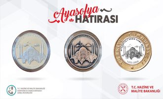 Darphaneden Ayasofya Hatıra Paraları