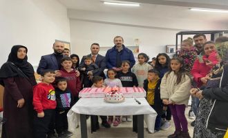 Depremzede çocuklara moral günü.....