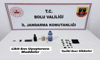 Durdurulan araçta uyuşturucu hammaddesi çıktı…