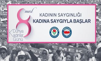 Eğitim-Bir-Sen Bolu 1 Nolu Şube Başkanı Ahmet Koçak ;'Kadının Saygınlığı Kadına Saygıyla Başlar' 