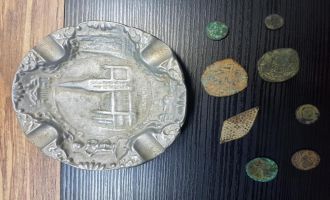 Eski Mısır, antik Yunan ve Bizans dönemi sikkeleri yol uygulamasında bulundu