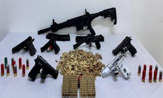 Evden cephanelik çıktı: 4 şüpheli adliyeye sevk edildi......