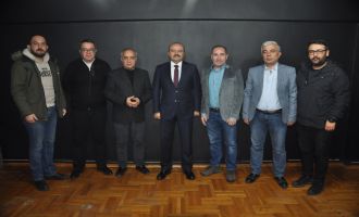 FATİH METİN BGC YÖNETİMİYLE BULUŞTU