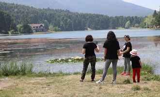 Gölcük, Pandemiden sonra ilk defa insan akınına uğradı