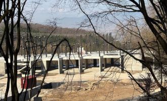 Halit Ergül'ün Bolu manzaralı üçüncü otelinde çalışmalar devam ediyor