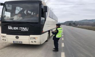 Her gün kilometrelerce yol kateden şoförler bilgilendirildi.....