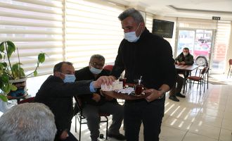 İlk çaylar Başkan Özcan’dan