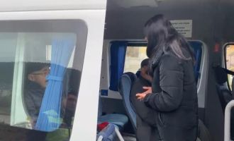 Jandarma personeli otobüse yolcu gibi bindi, şoför cezadan kurtulamadı