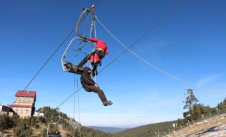 Jandarma ve AFAD’dan Kartalkaya’da kurtarma tatbikatı