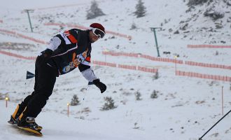Kartalkaya’da kayak sezonu açıldı…
