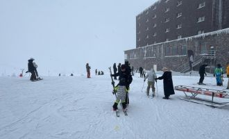 Kartalkaya'da sömestr hareketliliği…..