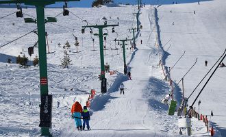 Kartalkaya’da, yarıyıl tatili yoğunluğu