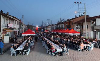 Kıbrıscık’ta görkemli iftar 