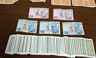 Kumar oynatılan işletmeye baskın yapıldı........