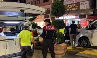 Kurallara uymayan onlarca sürücüye ceza yağdı.....