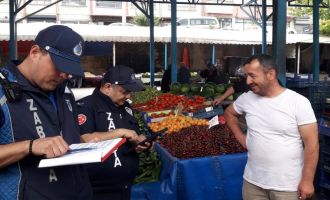 Kurban Bayramı öncesinde pazarda denetim.......