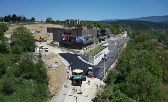 Mengen Gastronomi ve Aşçılık MYO Kampüsü’nün yolunu Bolu Belediyesi asfaltlıyor 