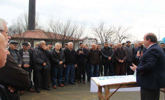 Mengen halkı tepkisini gösterdi 