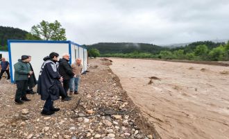 Mengen-Pazarköy yolu trafiğe kapandı