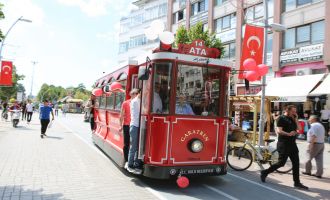 Nostaljik tramvay Boluluların hizmetinde