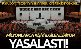 Öğrenim kredilerine ilişkin düzenlemeler içeren teklif TBMM’de kabul edildi