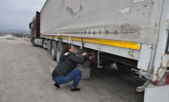 Okumuş’un hedefi, tırıyla Avrupa’ya gitmek.