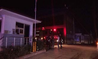 Organize Sanayi bölgesindeki fabrikada patlama