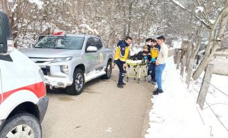 Ormancıların dikkati hayat kurtardı…….