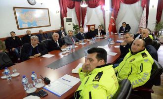 Otobüs Kazalarının Önlenmesine Yönelik Toplantı Yapıldı