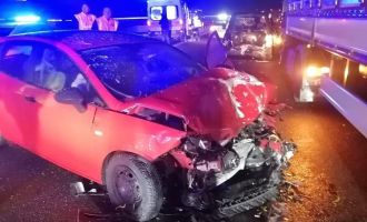 Otoyolda zincirleme kaza: 8 yaralı......