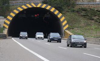 Otoyolun Bolu geçişinde ulaşım rahat sağlanıyor