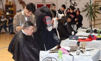 Özel öğrencilere özel saç bakım hizmeti