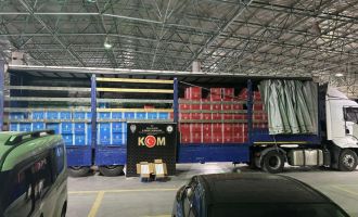 Piyasa değeri 7 milyon lira olan sahte bandrollü boş makaron ele geçirildi