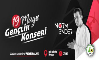 Rapçi Norm Ender 19 Mayıs’ta Bolu’da