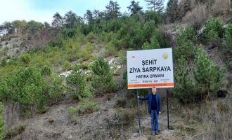 Şehit babasını duygulandıran armağan.....
