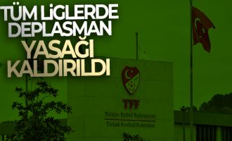 Spor Toto 1. Lig, TFF 2. Lig ve TFF 3. Lig'de deplasman yasağı kalktı