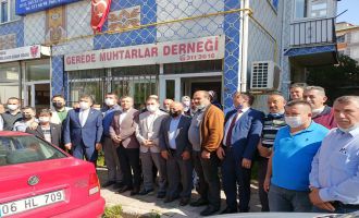 SUAT GÜNER GEREDE’DE SİVİL TOPLUM KURULUŞLARI’NI ZİYARET ETTİ
