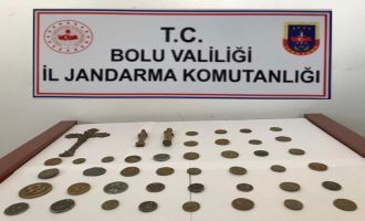 Tarihi eser ve uyuşturucu operasyonunda 2 kişi gözaltına alındı