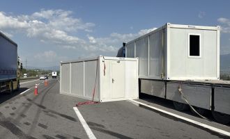 TEM Otoyolu’nda 4 tırın karıştığı zincirleme kaza: 2 yaralı