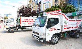 Temizlik Ambulansları hizmete başlıyor