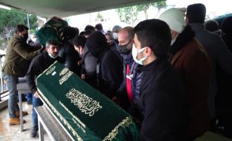 Trafik kazasında ölen anne, baba ve iki çocuğu, Maltepe’de son yolculuklarına uğurlandı