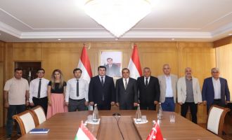 TSO BAŞKANI TÜRKER ATEŞ TACİKİSTAN'DA TEMASLARDA BULUNDU