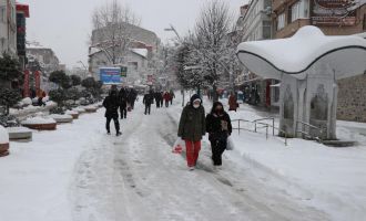 Türkiye'nin en soğuk ili olarak kayıtlara geçtik